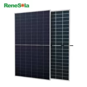 پنل 720 وات BIFACIAL MODULE WITH DUAL GLASS RS9-700~720NBG-E1