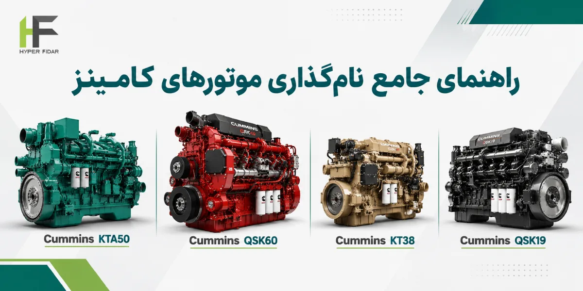 راهنمای نامگذاری موتورهای کامینز